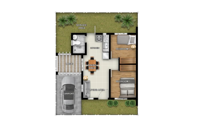 Floor Plan A - GF Premium Finish